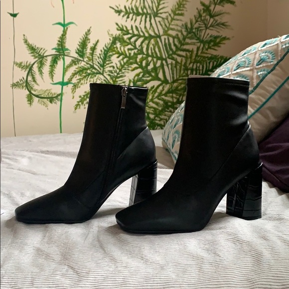 Franco Sarto Shoes - Franco Sarto Block Heel Bootie - Worn Once